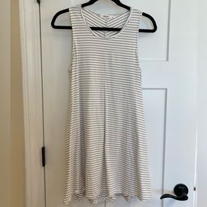 Mod Ref Sleeveless Jersey Swing Dress